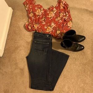 Brand new WOT American Outfitters boot cut jeans